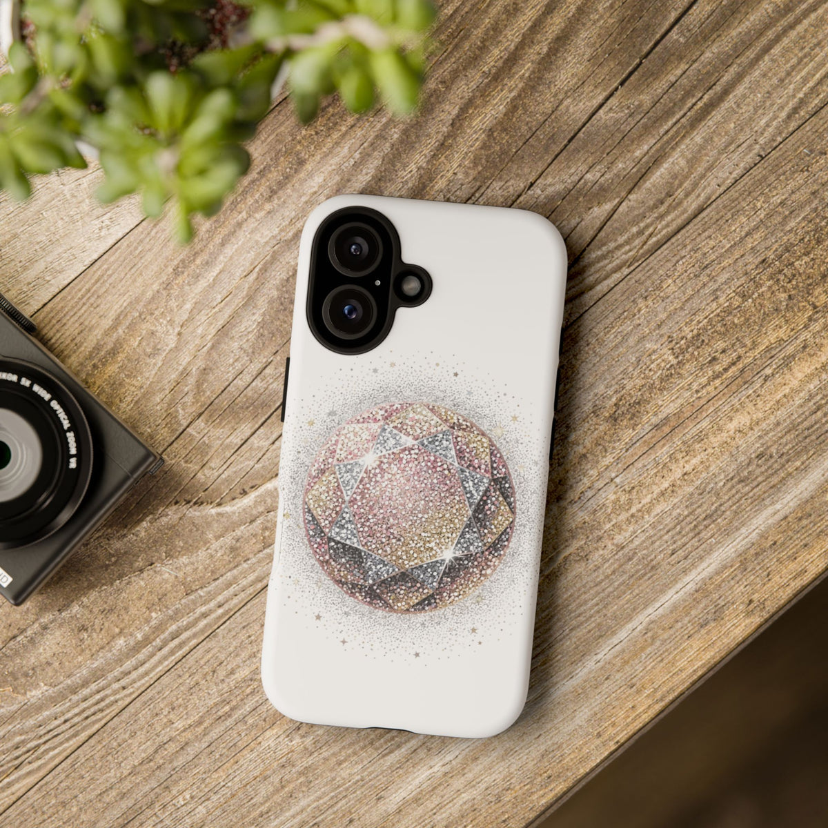 Glittery Tough Phone Cases