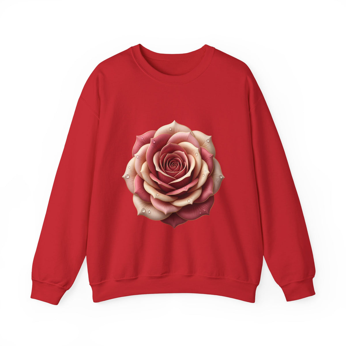 Rose Bloom Crewneck Sweatshirt