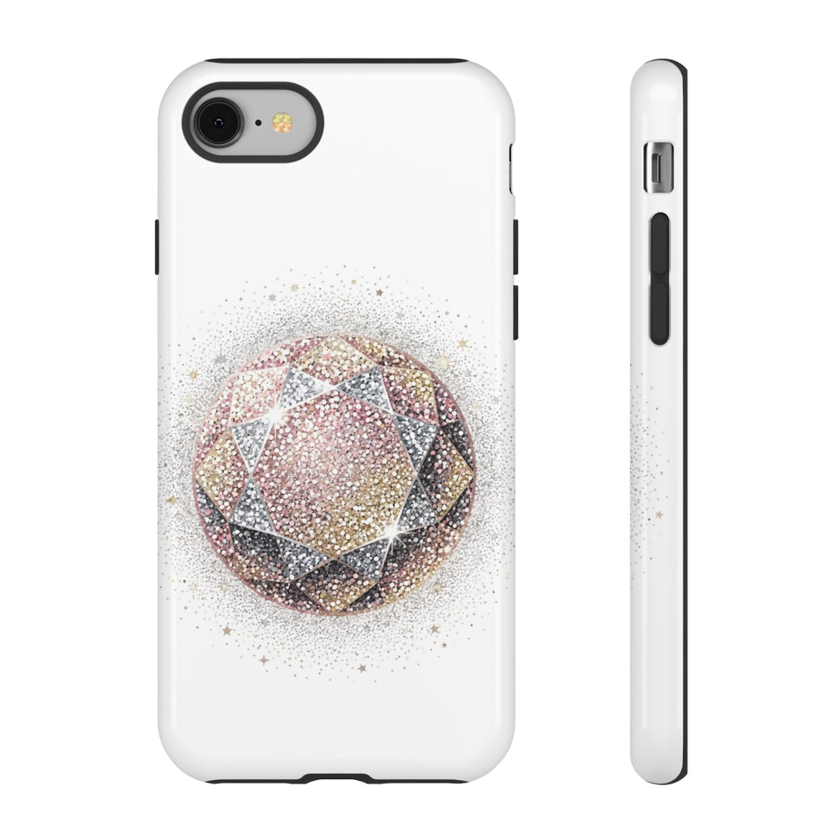 Glittery Tough Phone Cases