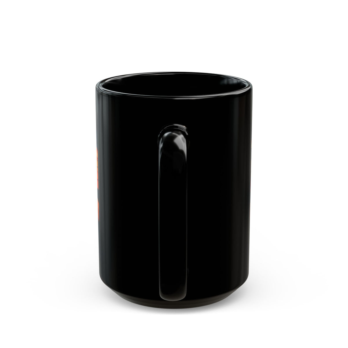 Sunset Waves Black Mug — Retro Ocean Sunrise Coffee Cup (11oz & 15oz)