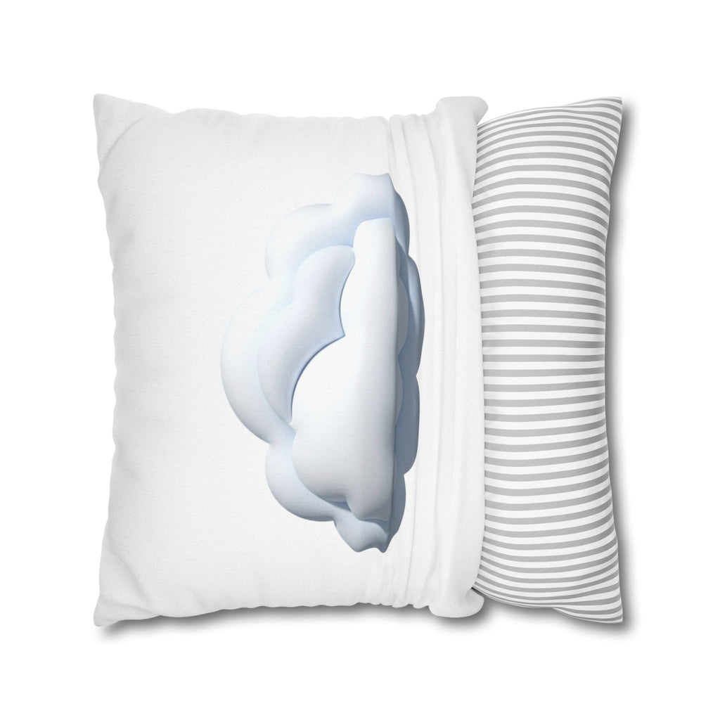 Cloud Throw White Pillowcase — Soft White Cloud Decorative Pillow Cover
