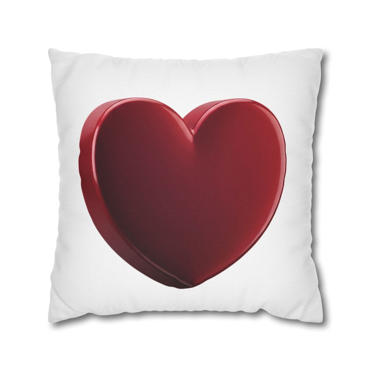 Red Heart Spun Polyester Square Pillowcase