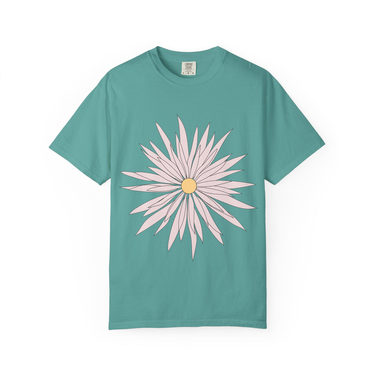 Pink Daisy Graphic T-Shirt
