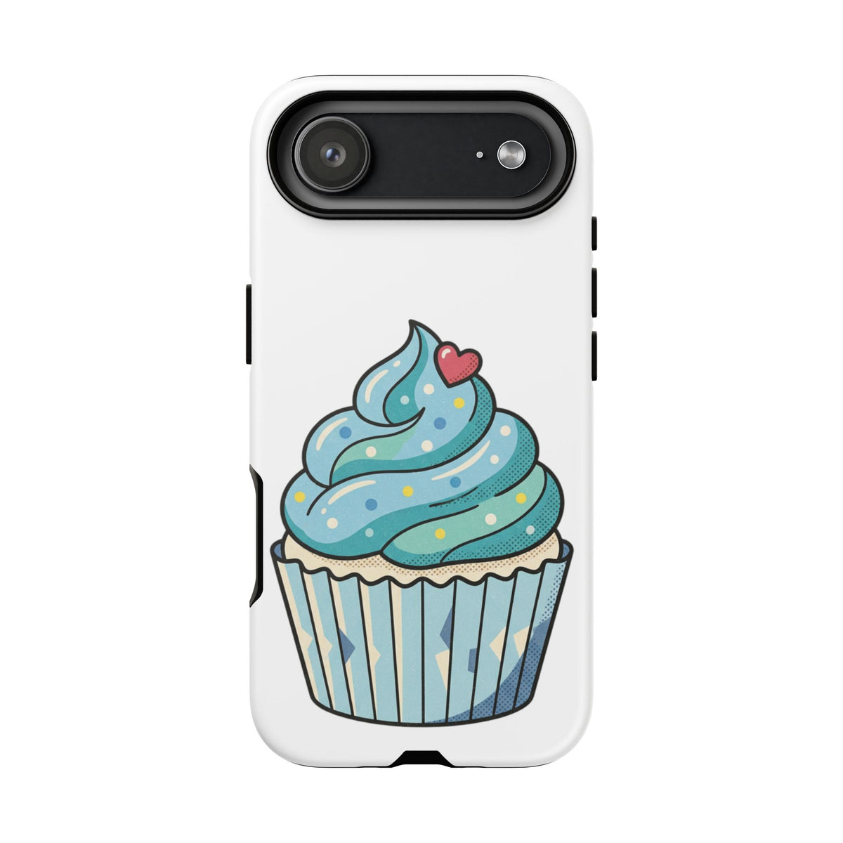 Blue Cupcake Tough Phone Cases
