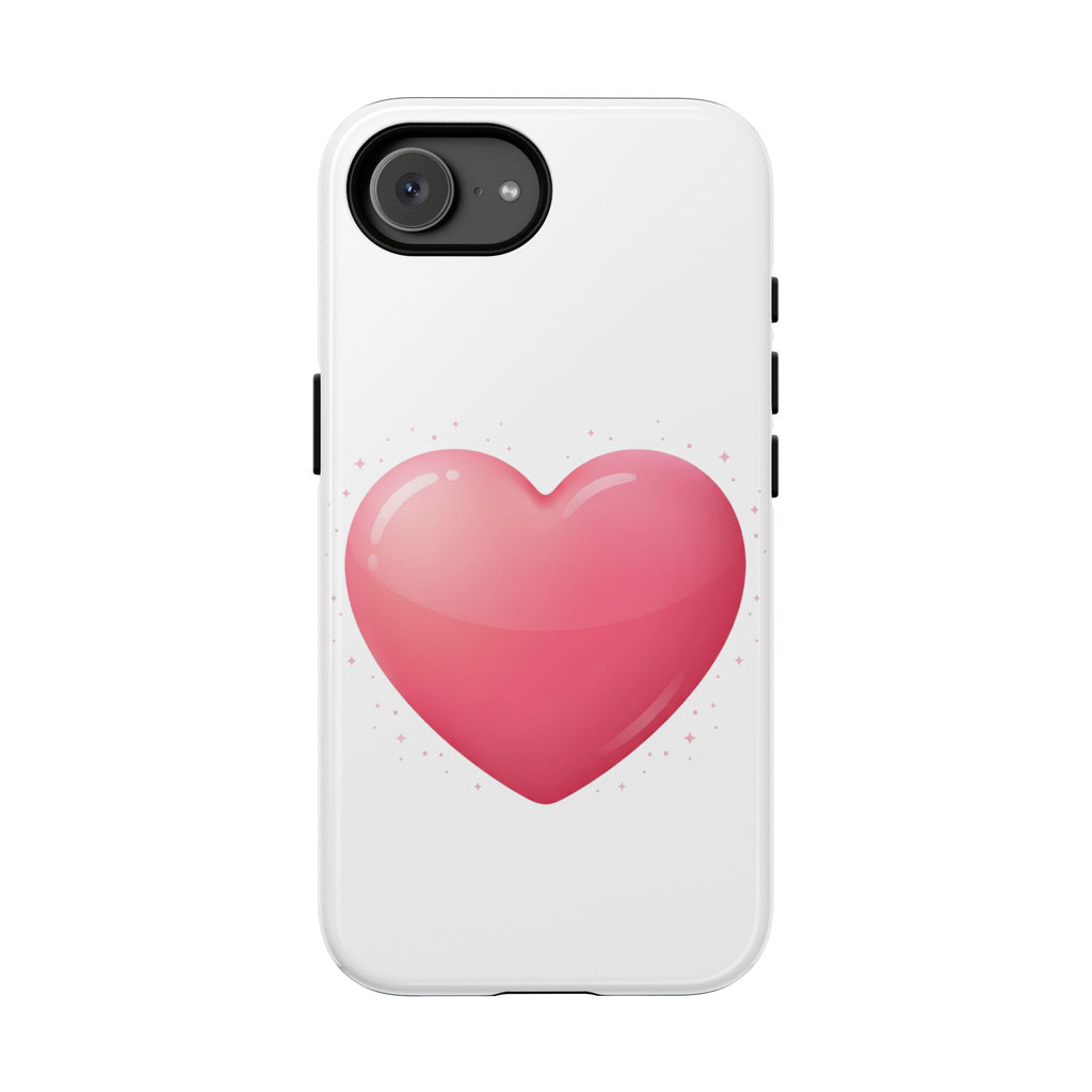 Heart Emoji Tough Case — Cute Pink Heart Phone Case for iPhone & Android