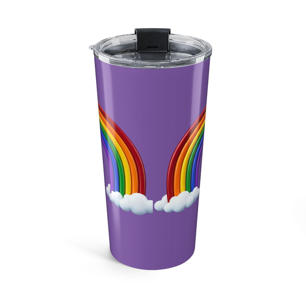 Rainbow Cloud Tumbler — 20oz Insulated Travel Cup