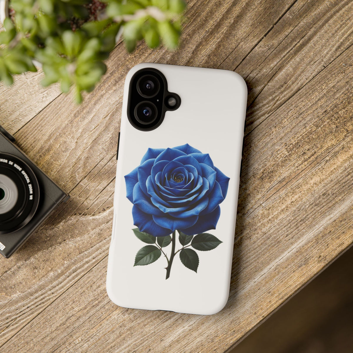 Blue Rose Phone Case