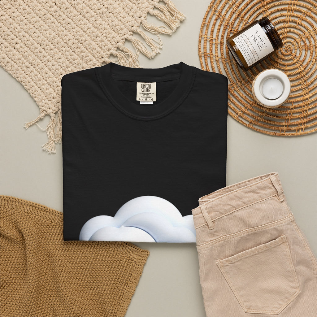 Cloud Graphic T-Shirt — Soft Dreamy Cloud Design