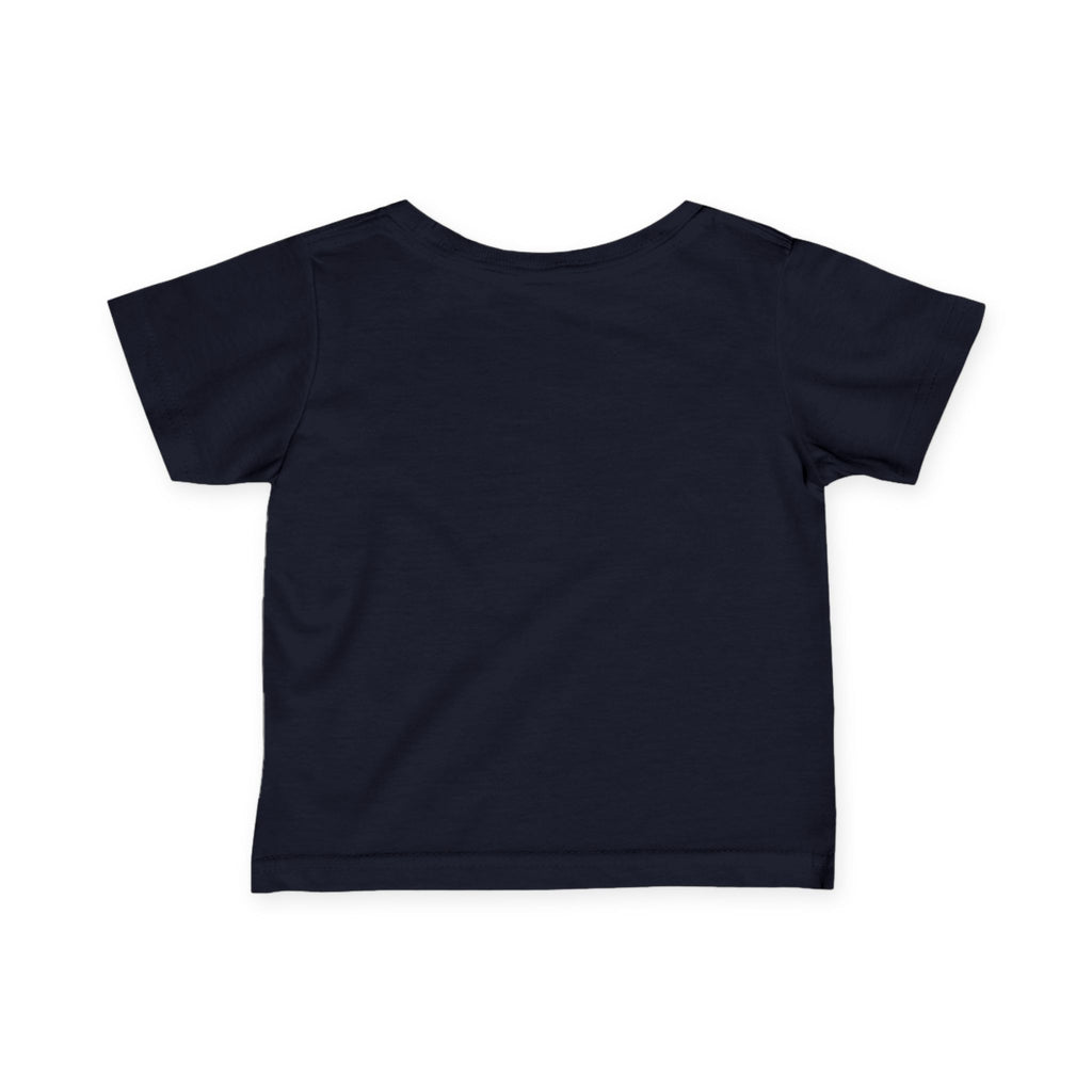 Infant Tee — Pink Heart Graphic Baby Shirt (Love Emoji)