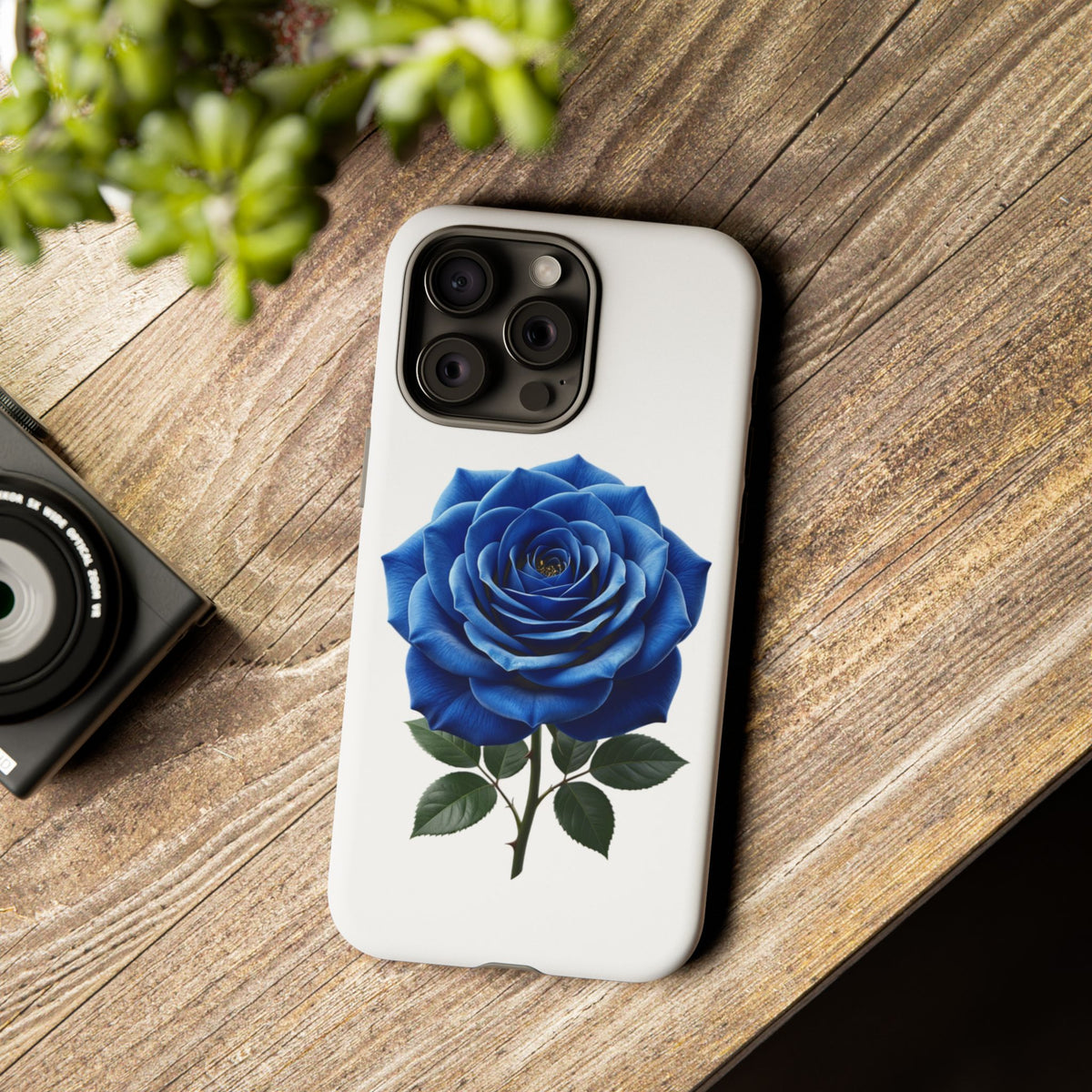 Blue Rose Phone Case