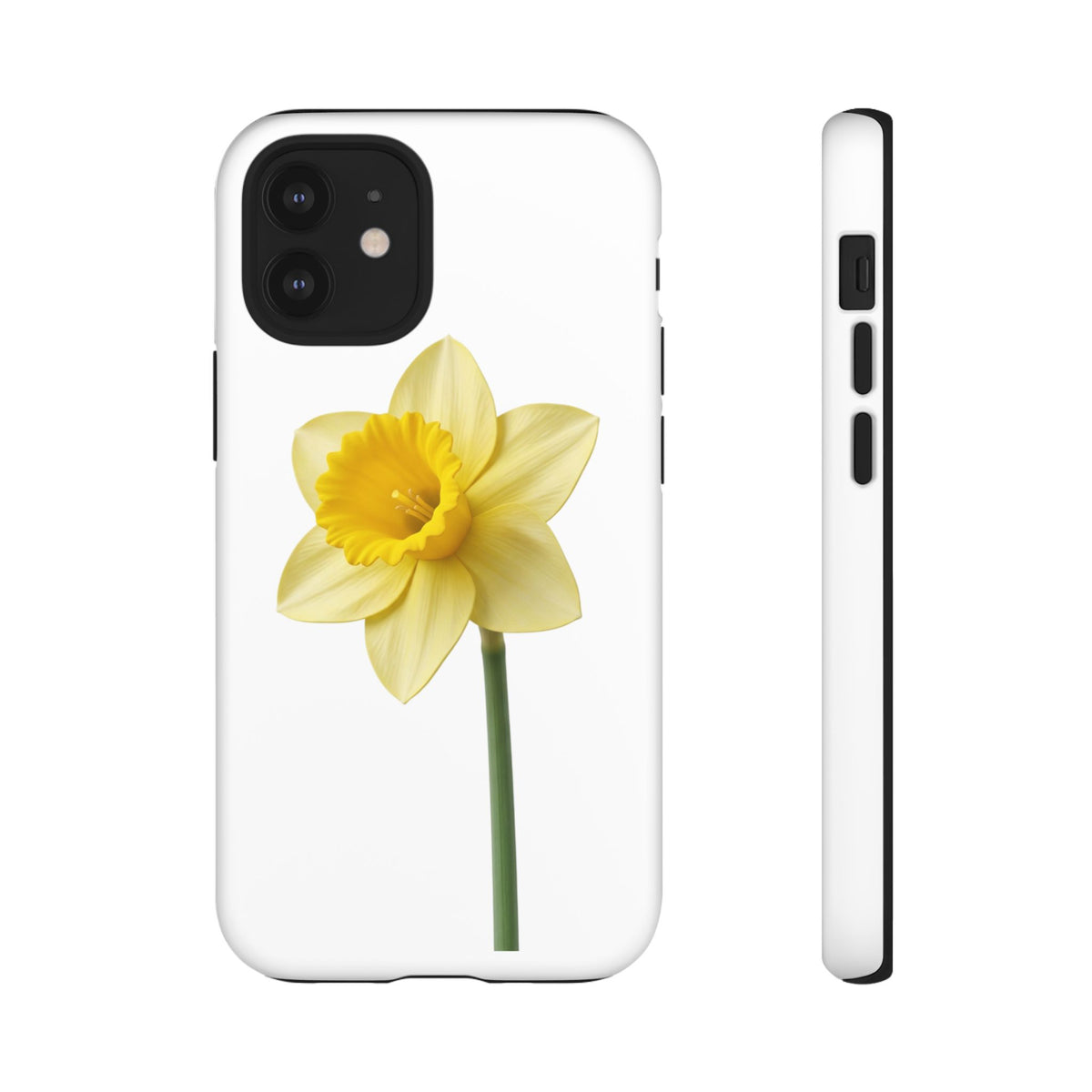 Daffodil Blossom Tough Phone Case — Yellow Spring Floral iPhone Cover