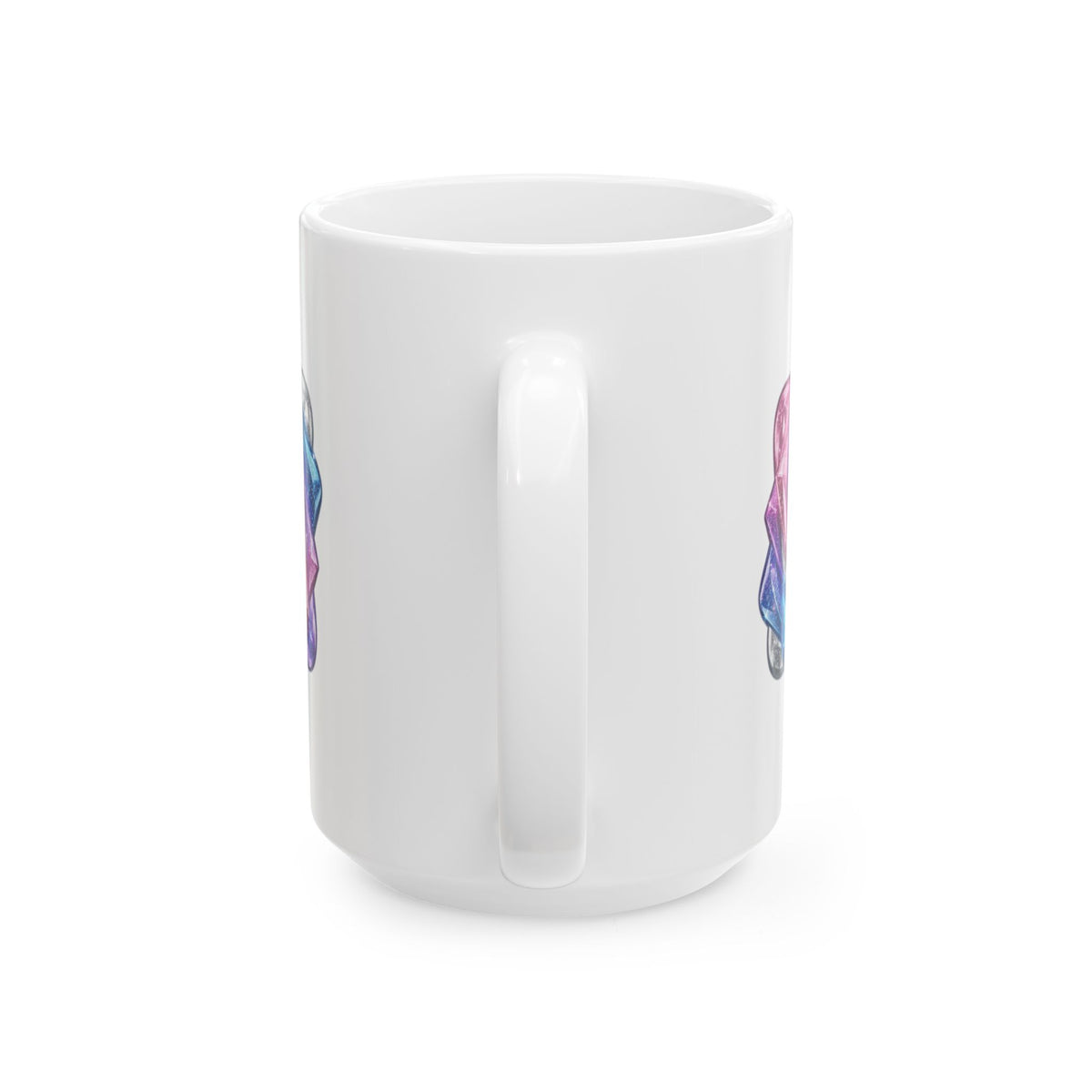 3D Glitter Design Ceramic Mug, (11oz, 15oz)