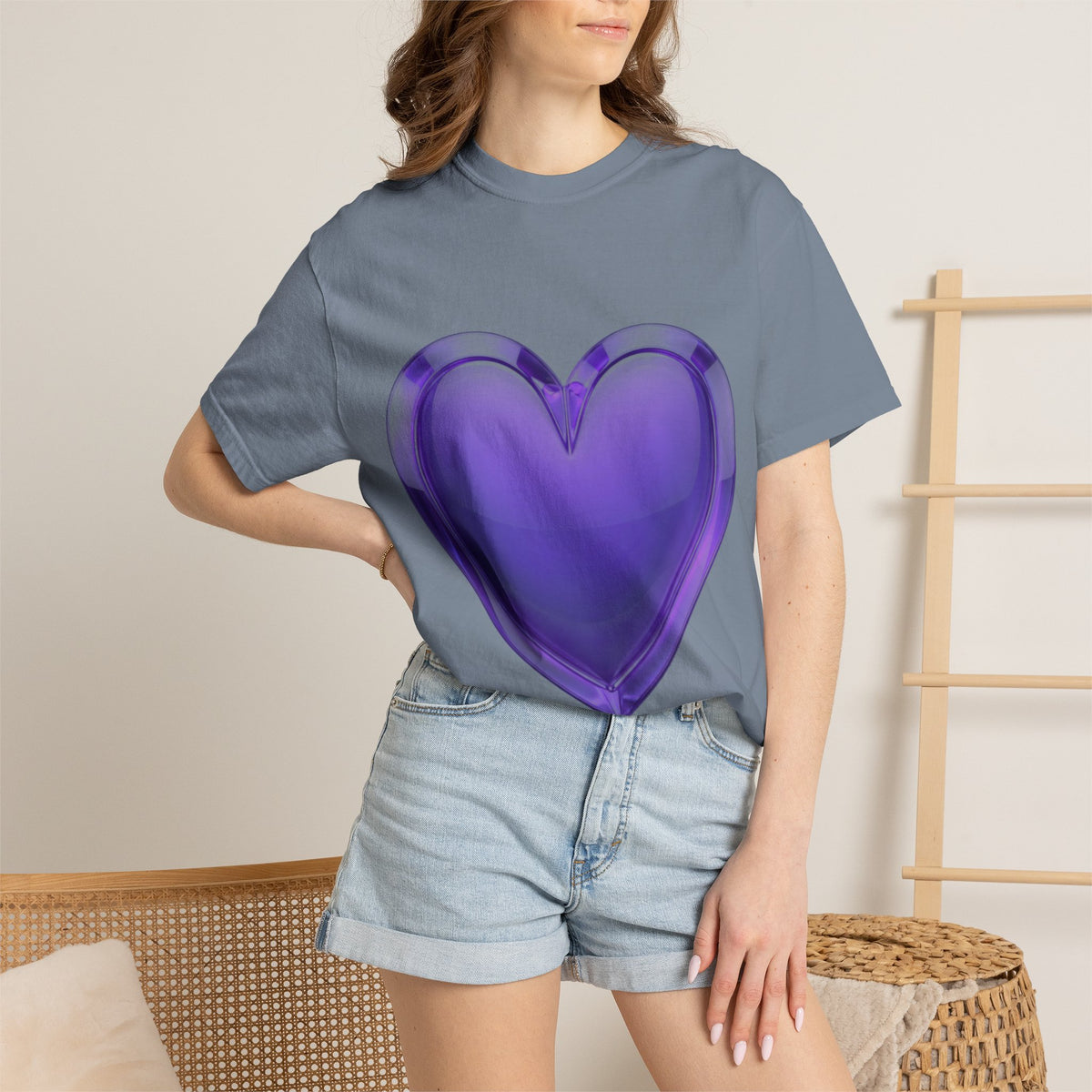 Purple Heart Unisex Garment-Dyed T-shirt