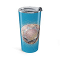 Glittery Turquoise Tumbler 20oz