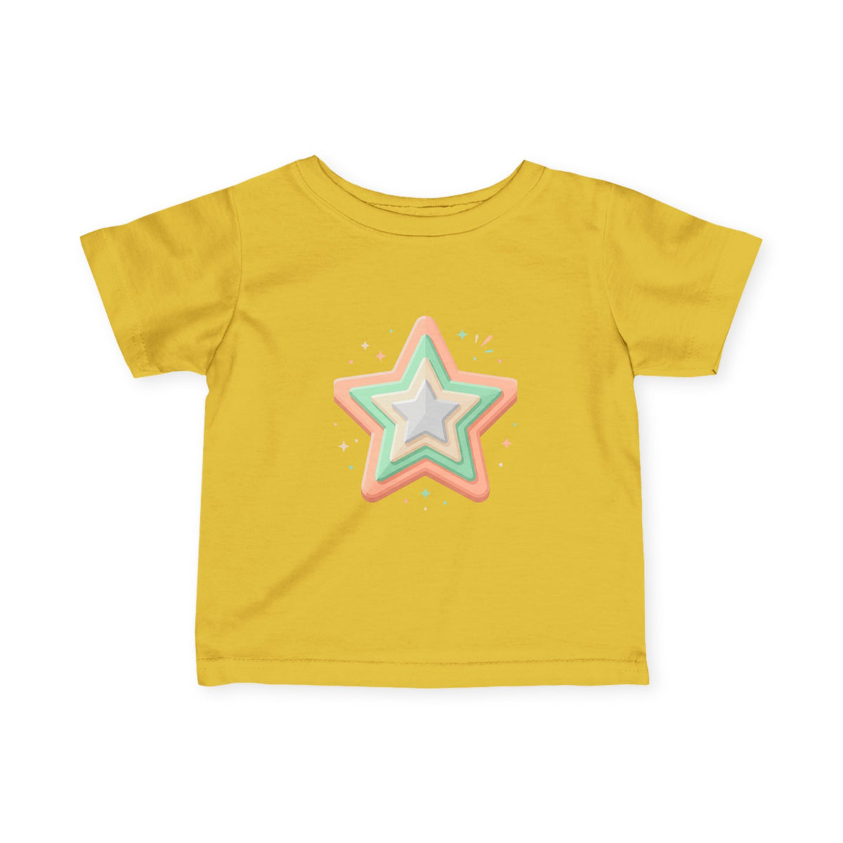 Star Design Infant Fine Jersey Tee