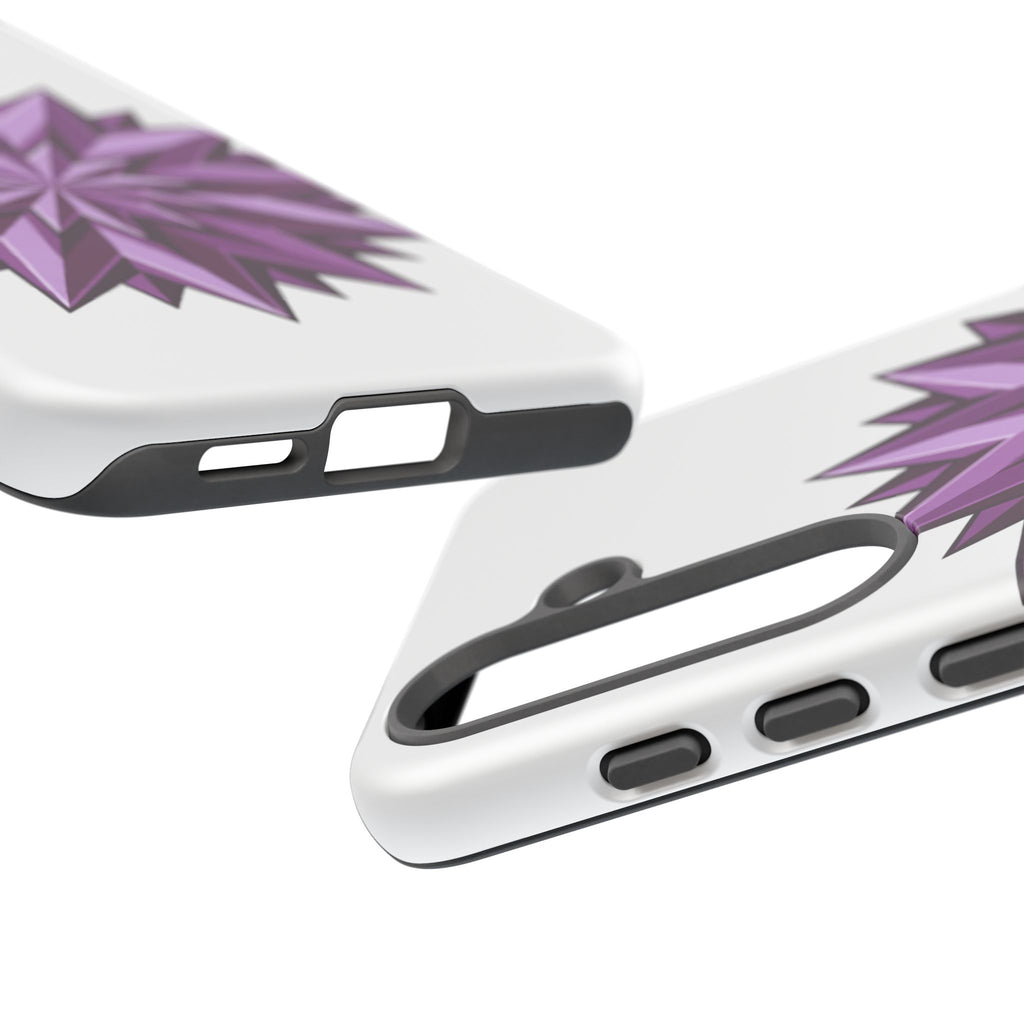Purple Geometric Star Phone Case