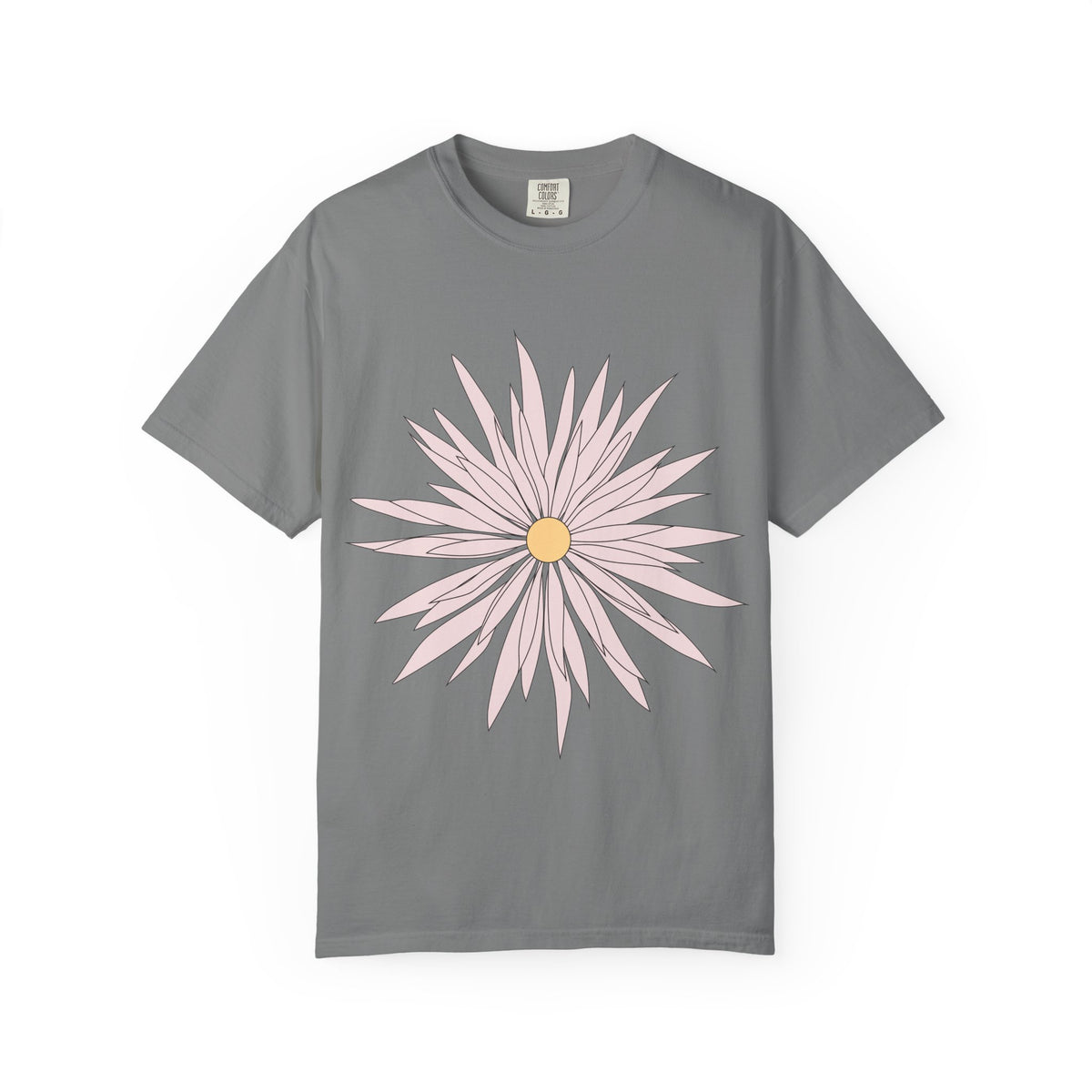 Pink Daisy Graphic T-Shirt