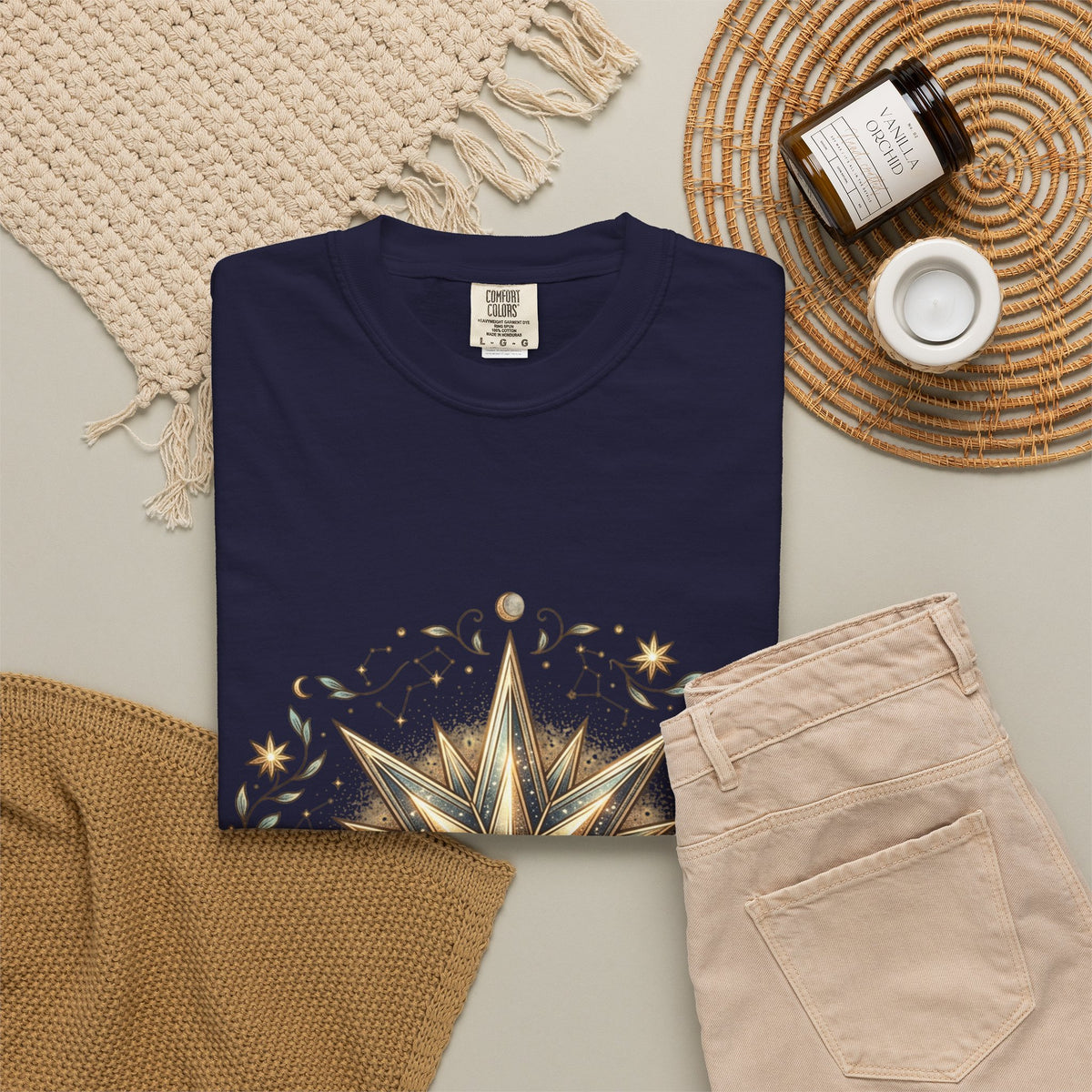 Starburst Unisex Garment-Dyed T-shirt