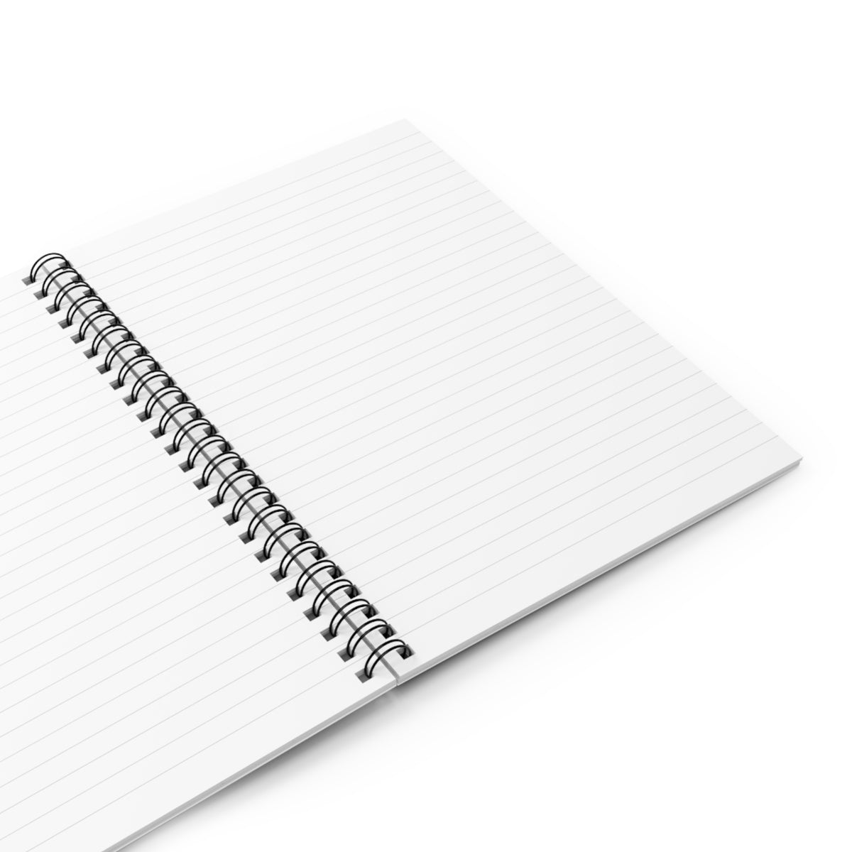 Pink Cupcake Spiral Notebook - Ruled Line- Turquoise
