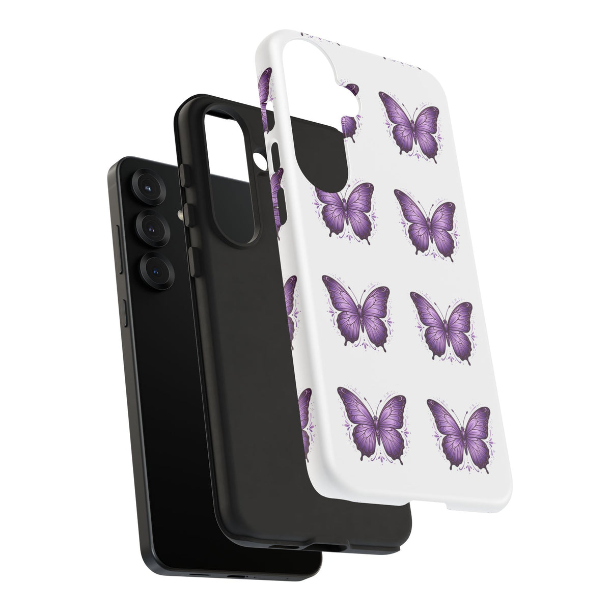Purple Butterfly Phone Case