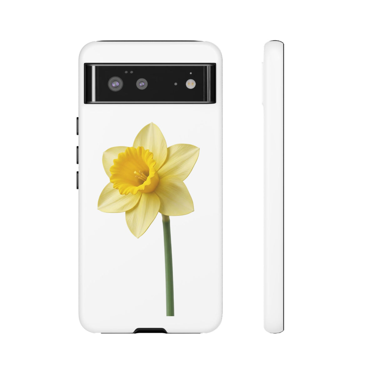 Daffodil Blossom Tough Phone Case — Yellow Spring Floral iPhone Cover