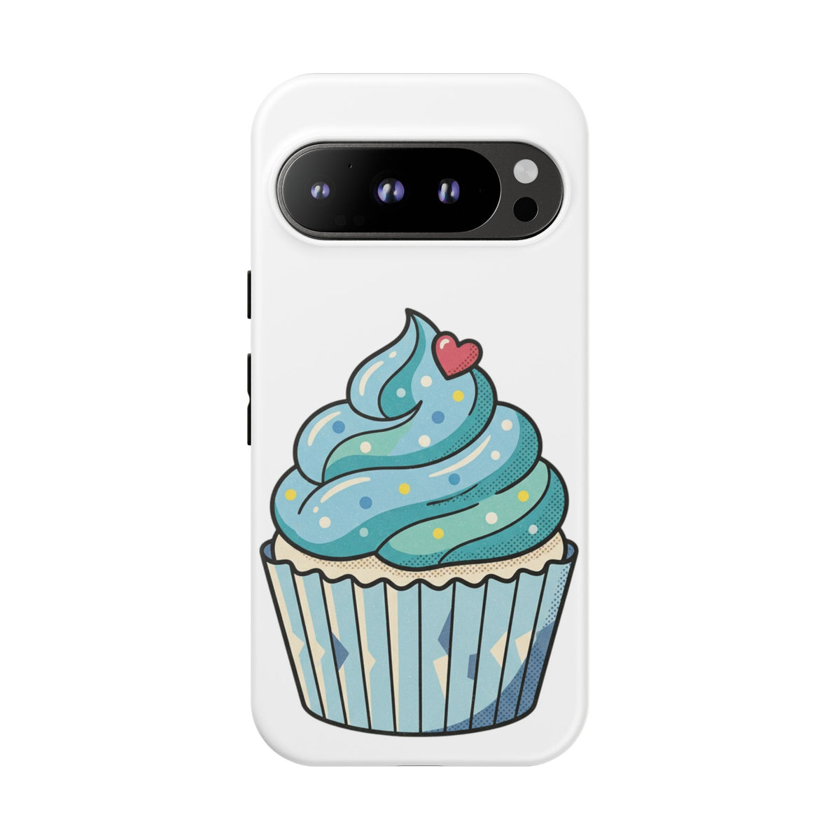 Blue Cupcake Tough Phone Cases