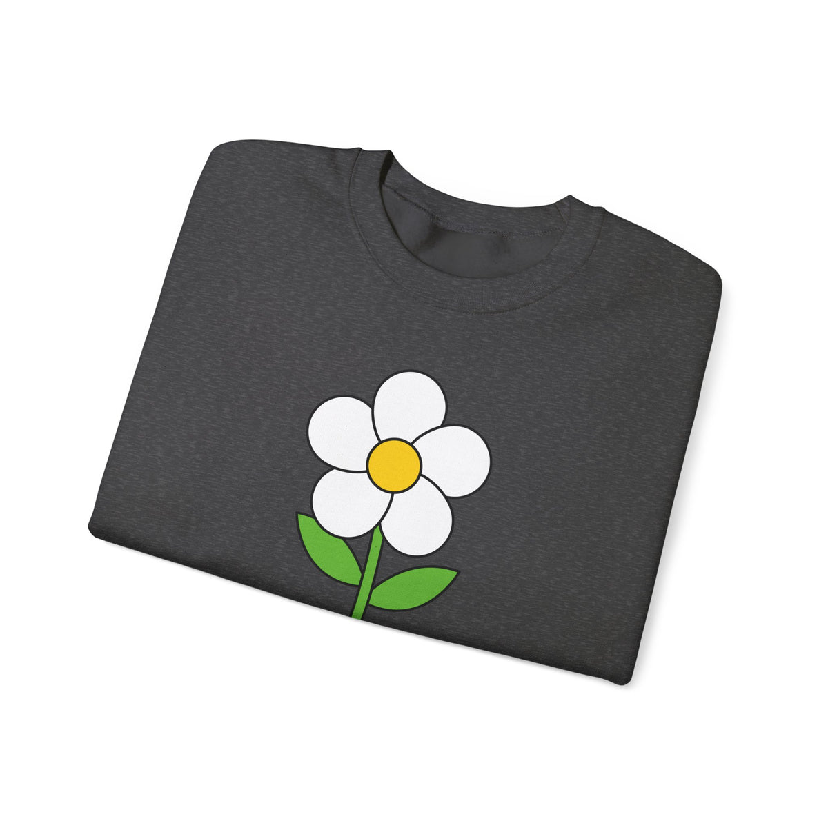 Daisy Graphic Crewneck Sweatshirt