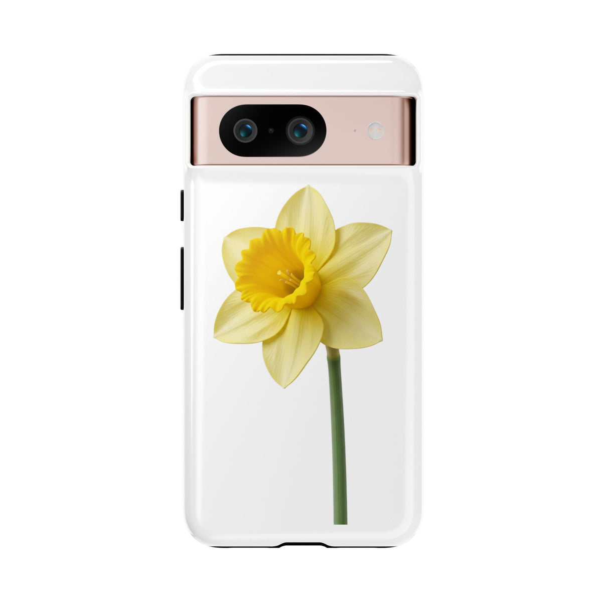 Daffodil Blossom Tough Phone Case — Yellow Spring Floral iPhone Cover
