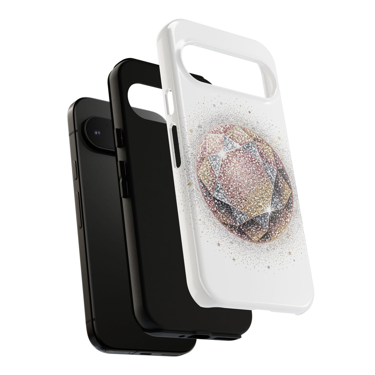 Glittery Tough Phone Cases
