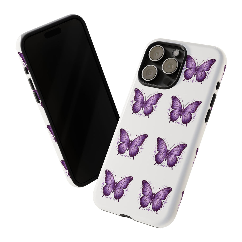 Purple Butterfly Phone Case