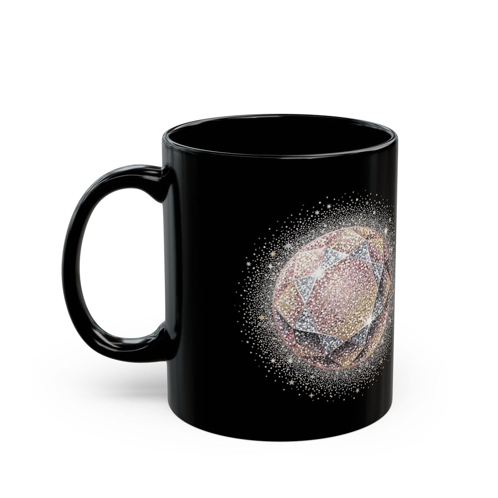 Glittery Black Mug (11oz, 15oz)