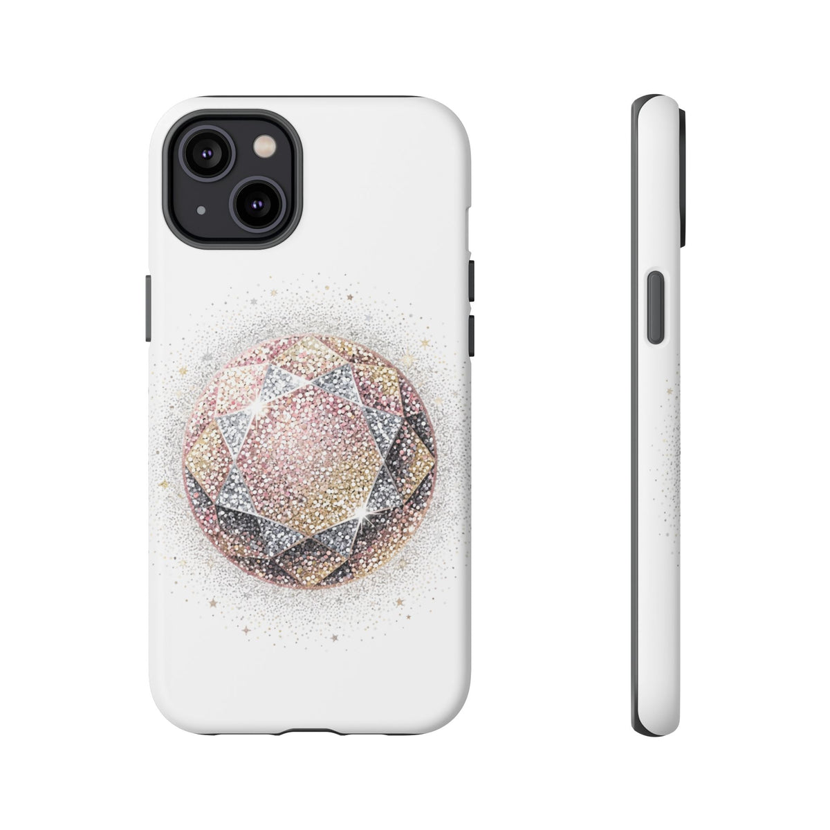 Glittery Tough Phone Cases