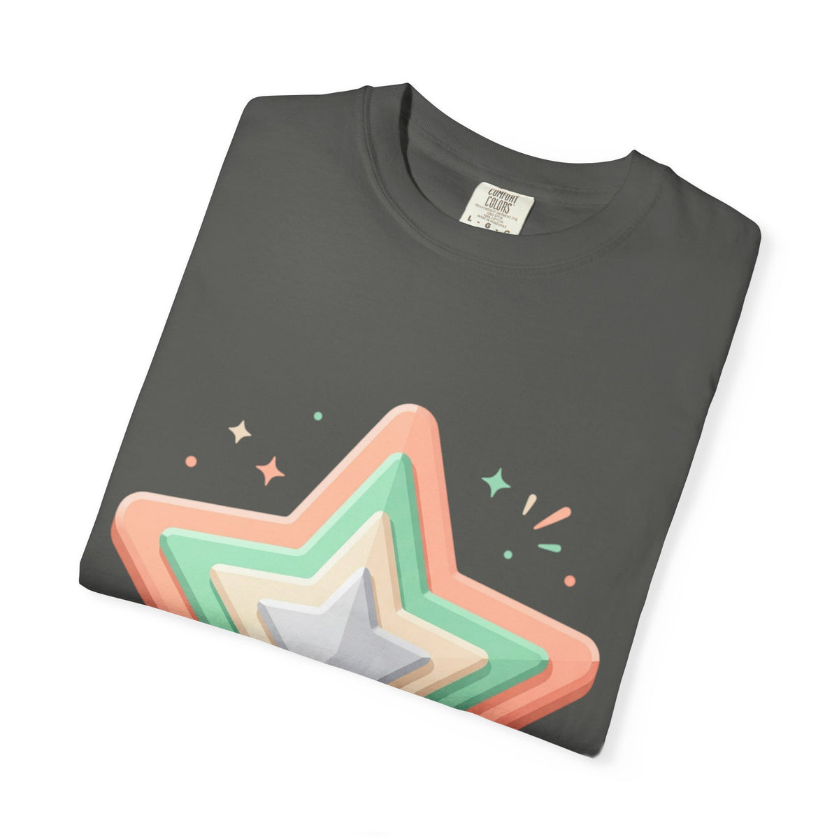 Star Design Unisex Garment-Dyed T-shirt