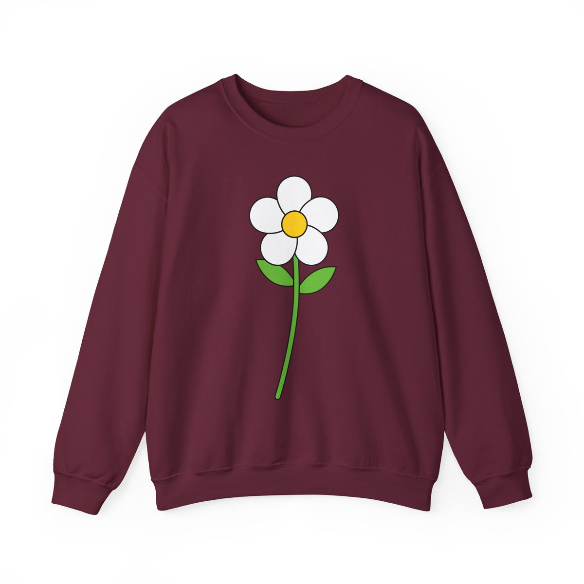 Daisy Graphic Crewneck Sweatshirt