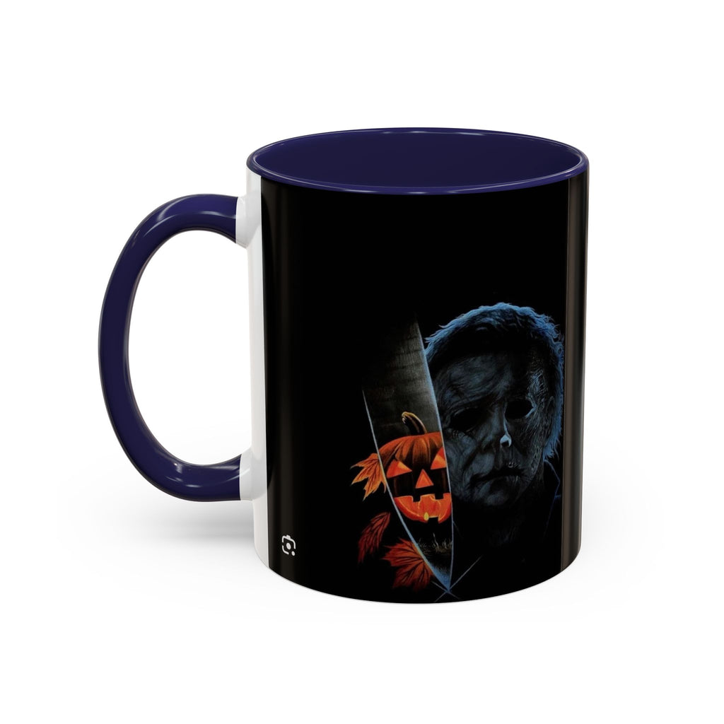 Michael Myers Halloween Coffee Mug — Horror Pumpkin Accent Mug (11/15oz)