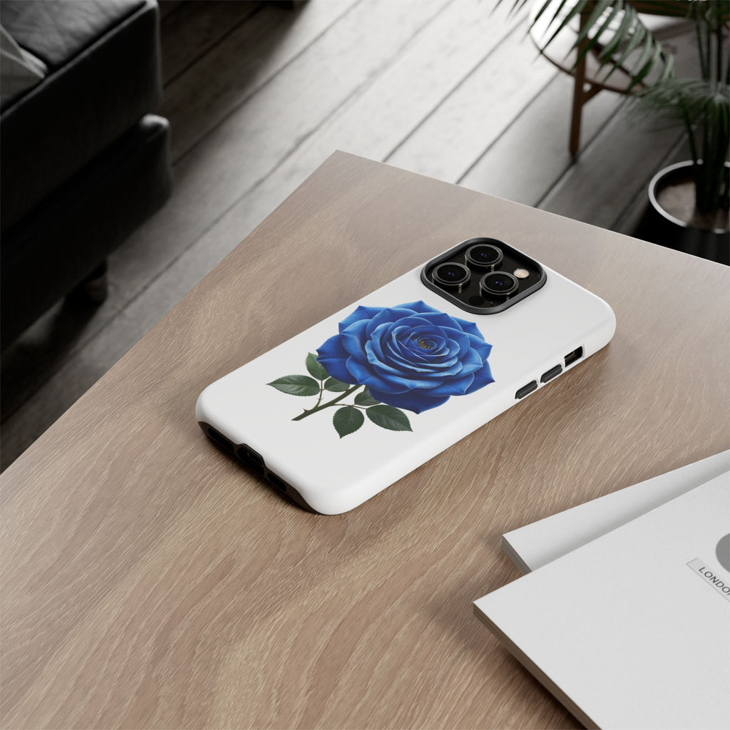 Blue Rose Phone Case