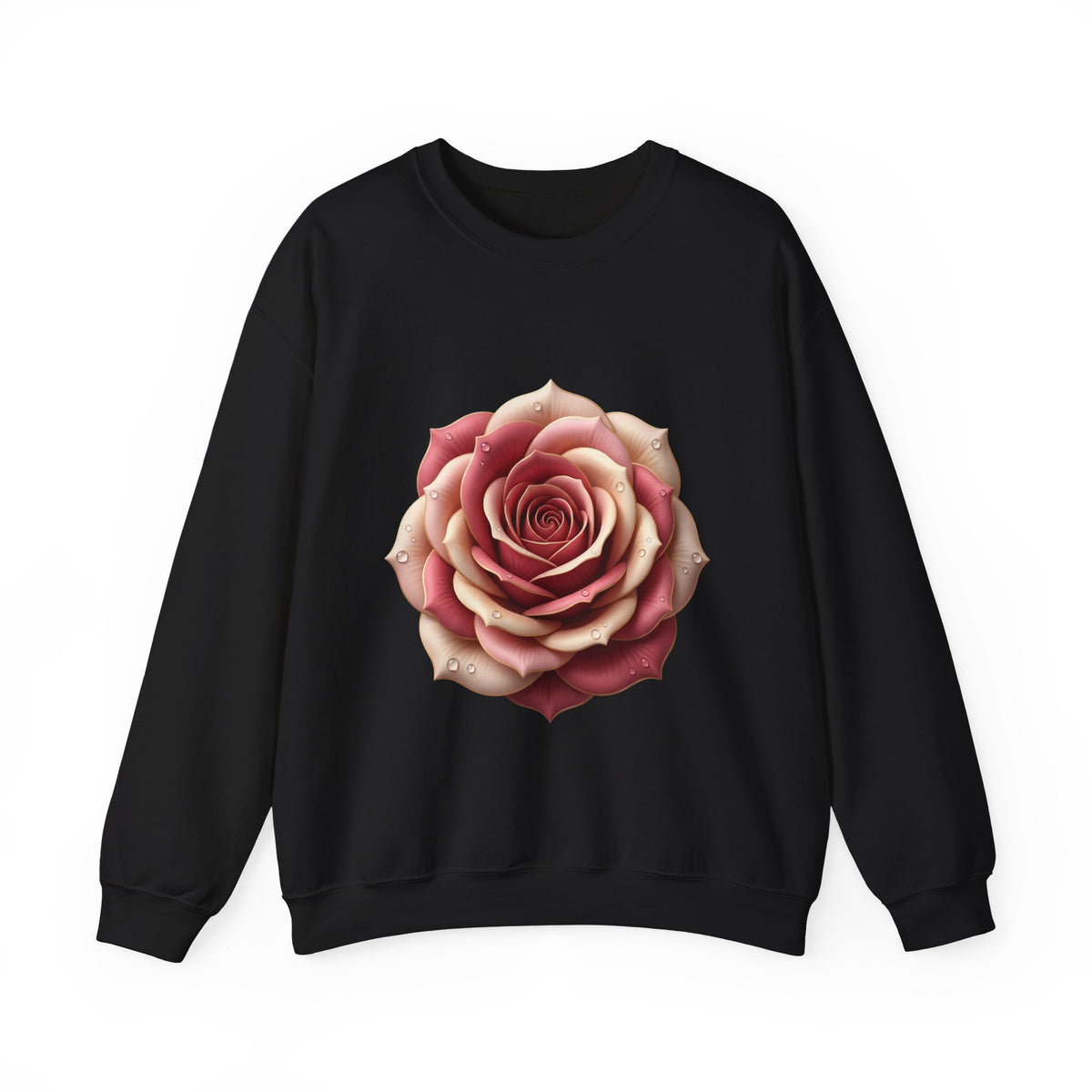 Rose Bloom Crewneck Sweatshirt