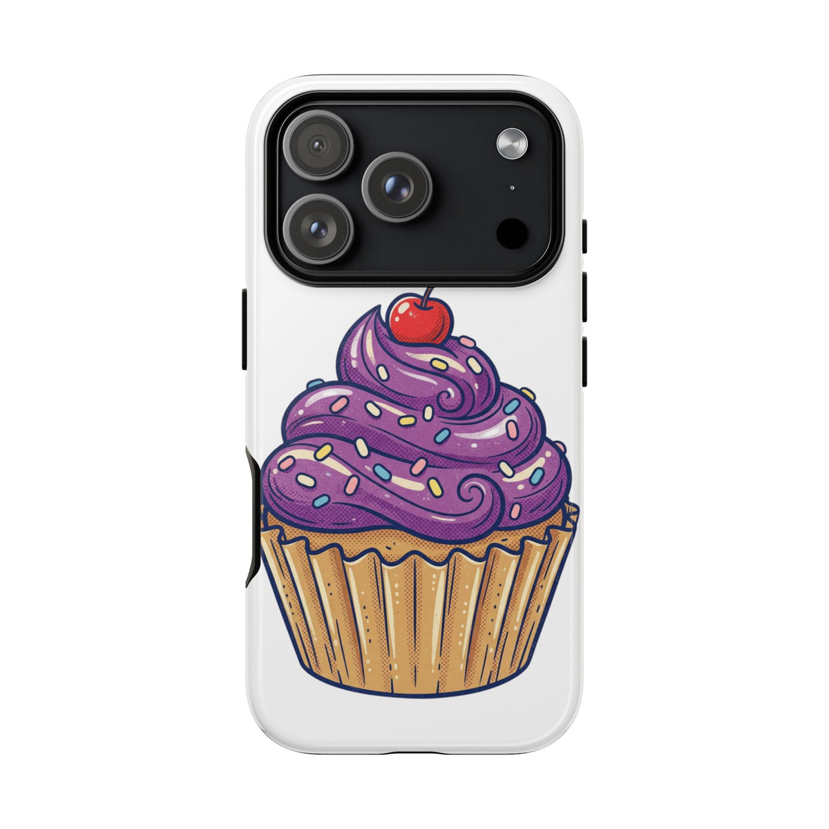 Purple Cupcake Tough Phone Cases