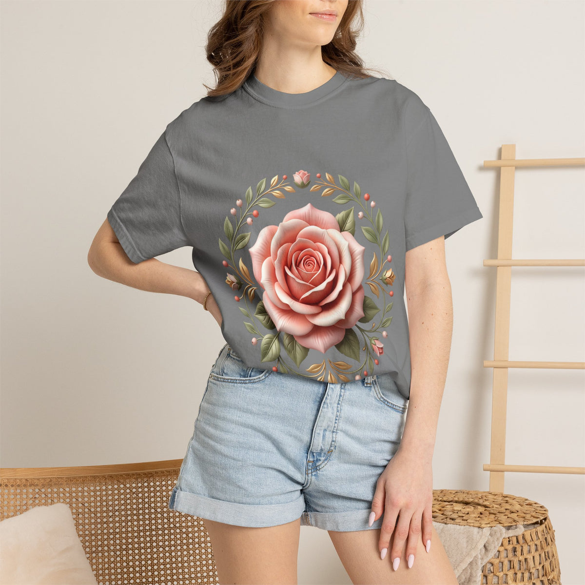 Rose Wreath T-Shirt