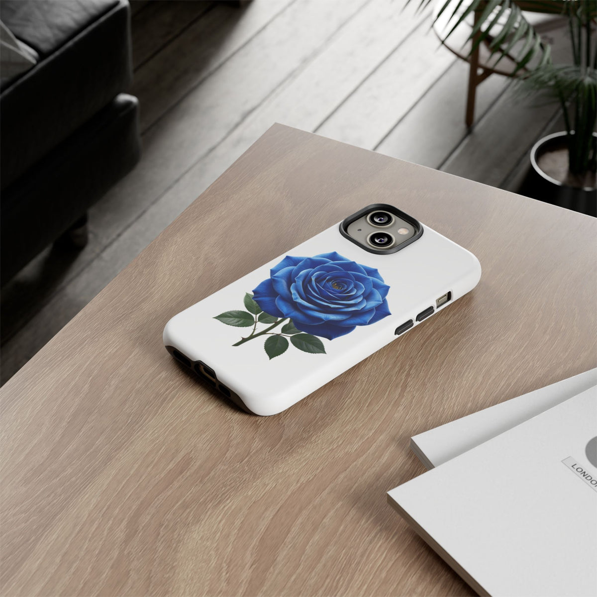 Blue Rose Phone Case