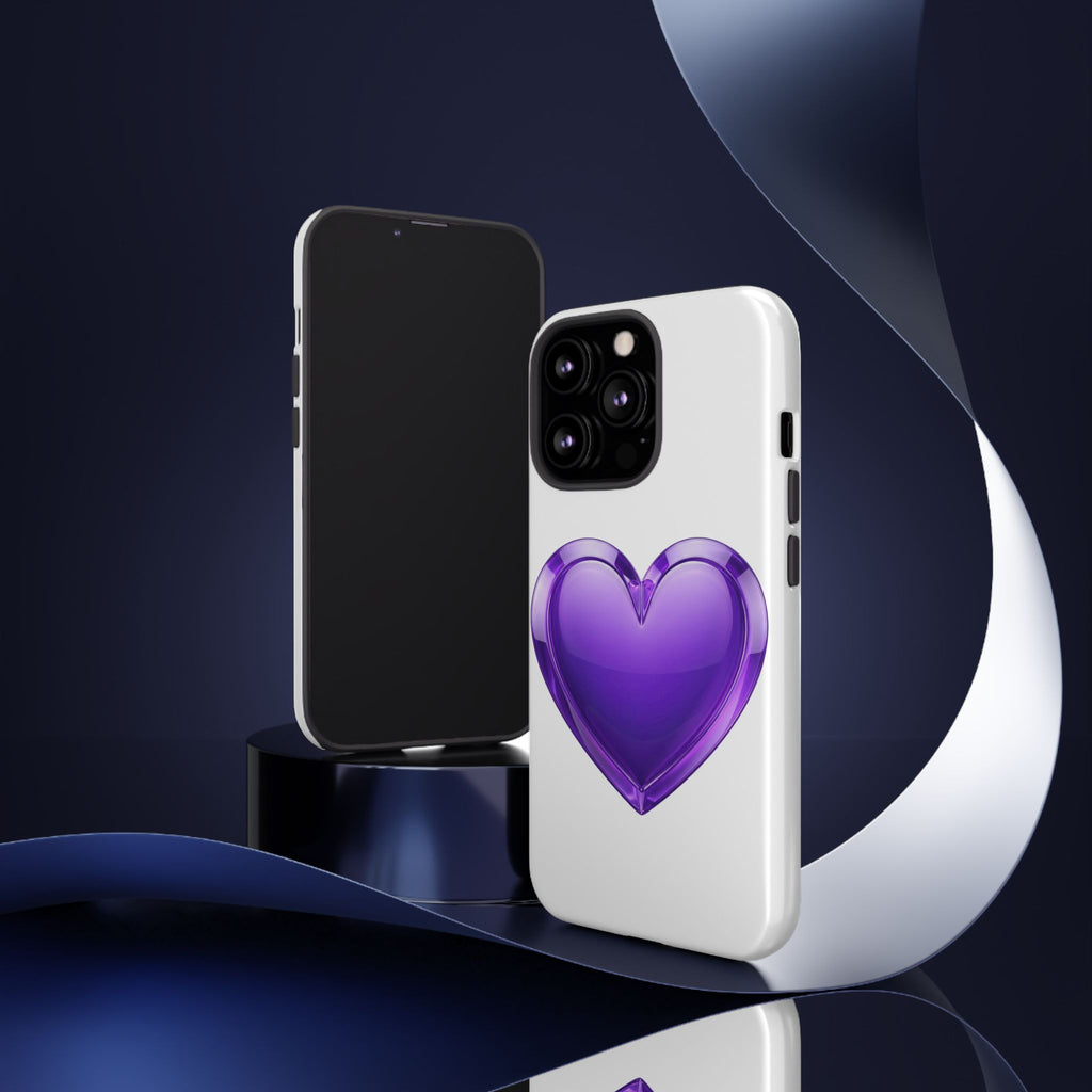 Purple Heart Tough Phone Cases