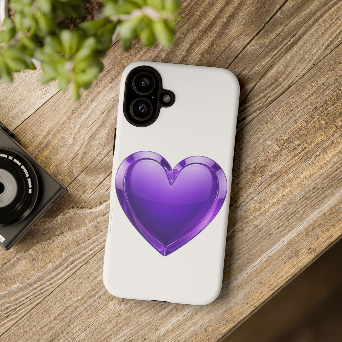 Purple Heart Tough Phone Cases