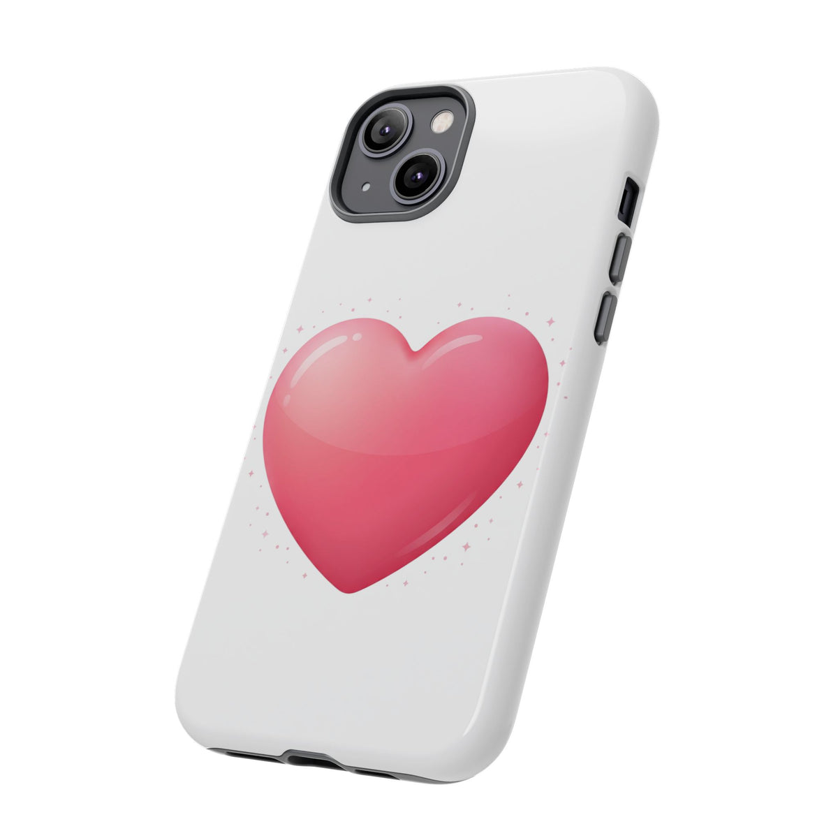 Heart Emoji Tough Case — Cute Pink Heart Phone Case for iPhone & Android