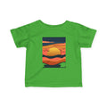 Infant Tee — Retro Sunset Graphic Baby Shirt