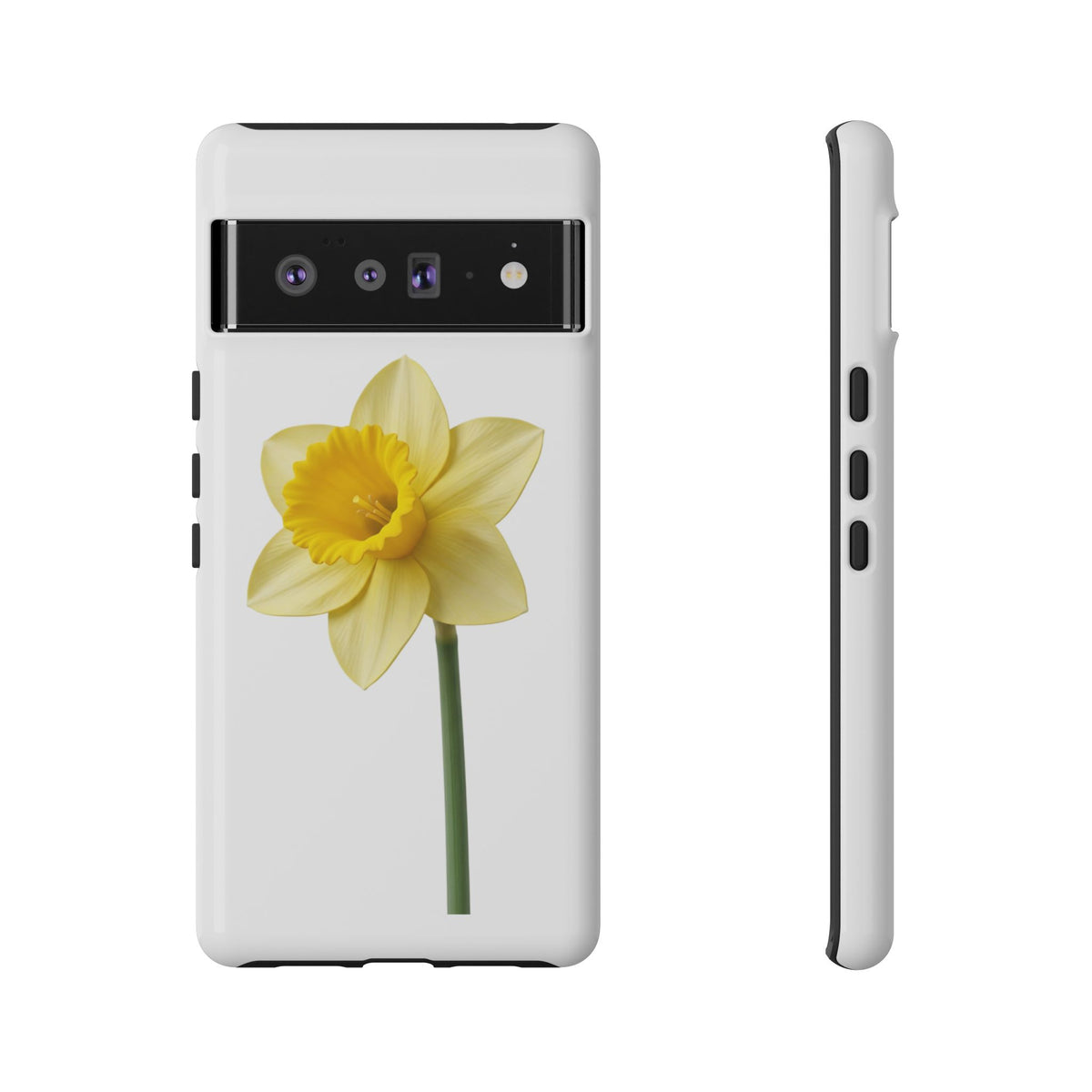 Daffodil Blossom Tough Phone Case — Yellow Spring Floral iPhone Cover