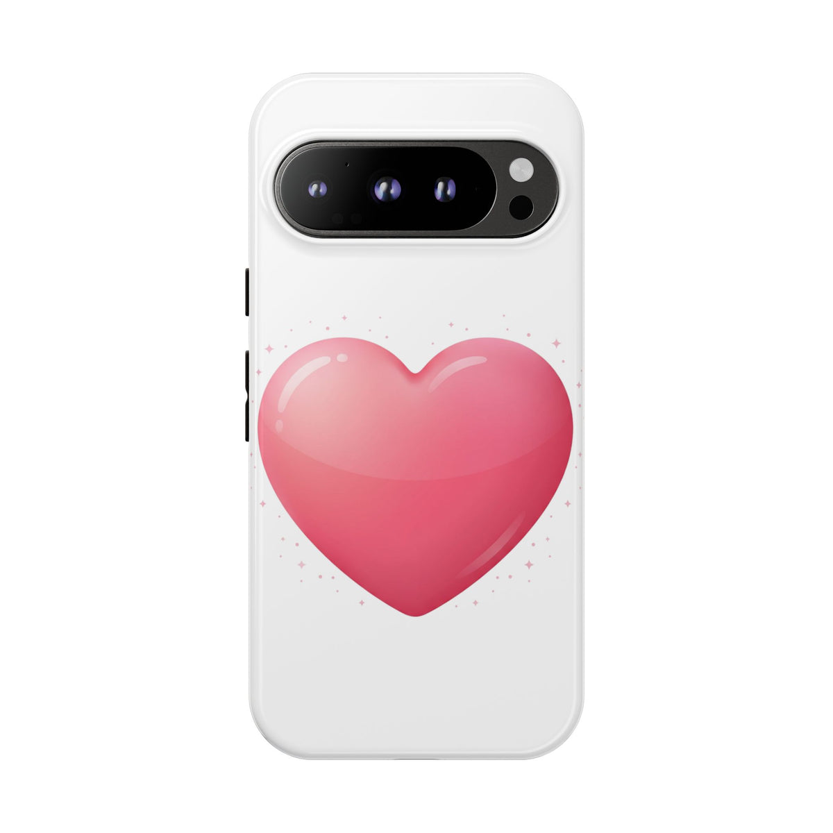 Heart Emoji Tough Case — Cute Pink Heart Phone Case for iPhone & Android
