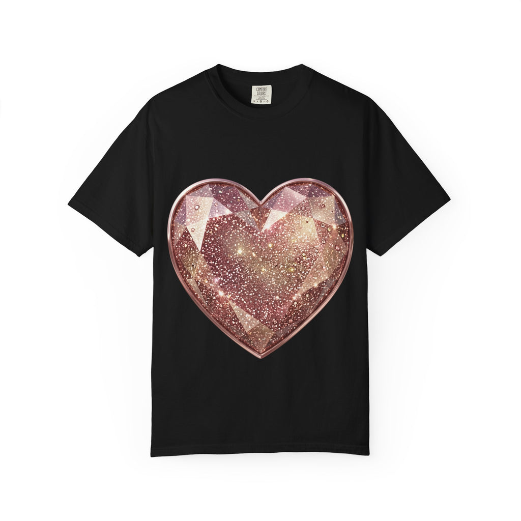 Glitter Gem Heart T-Shirt