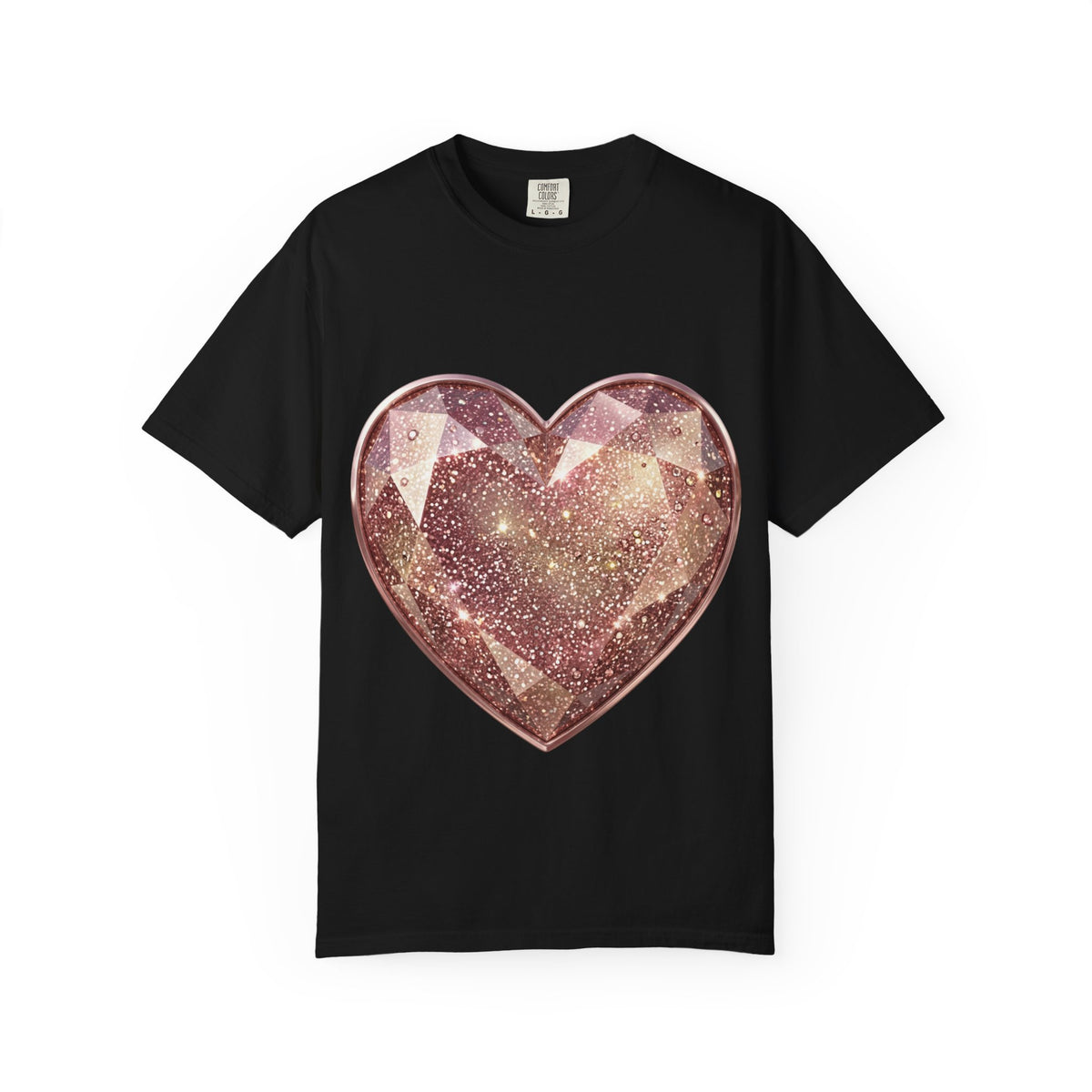 Glitter Gem Heart T-Shirt