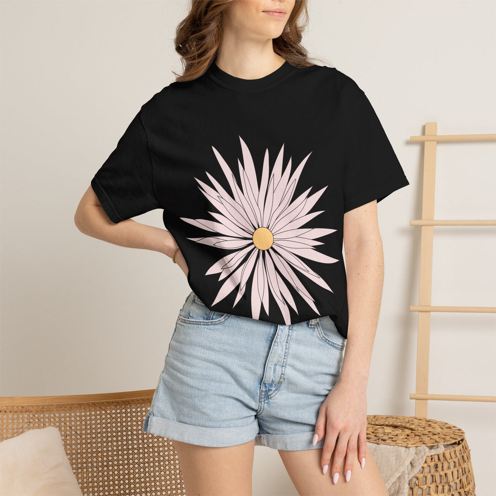 Pink Daisy Graphic T-Shirt