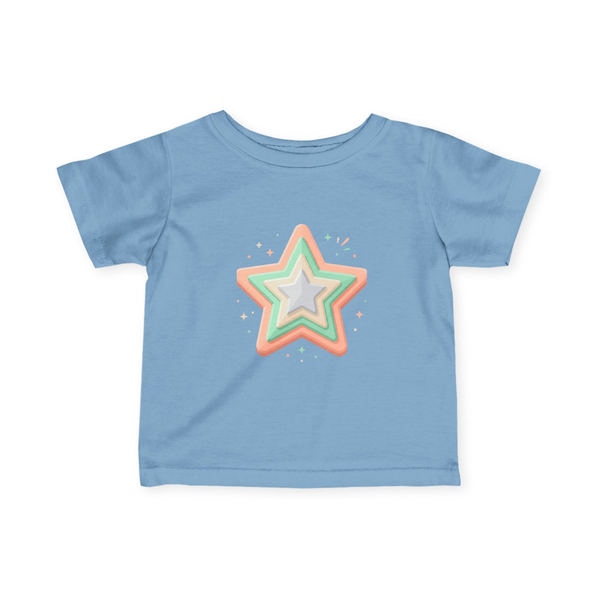Star Design Infant Fine Jersey Tee